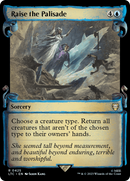 Raise the Palisade (Showcase Scrolls) (LTC-425)  Foil - Tales of Middle-earth Commander: (Showcase)