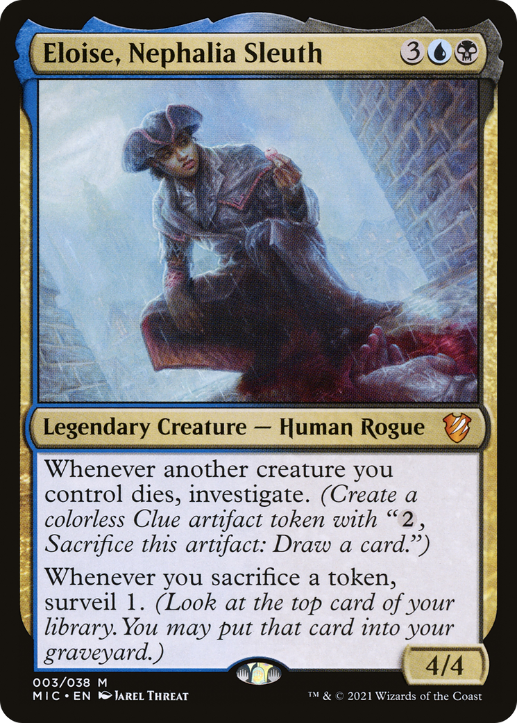 Eloise, Nephalia Sleuth (MIC-003)  Foil - Midnight Hunt Commander