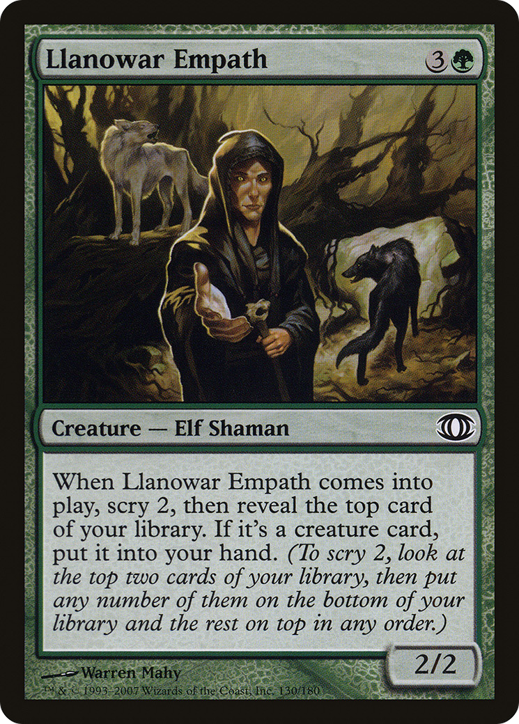 Llanowar Empath (FUT-130)  Foil - Future Sight