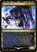 Kotose, the Silent Spider (Showcase) (NEO-351)  - Kamigawa: Neon Dynasty: (Showcase)