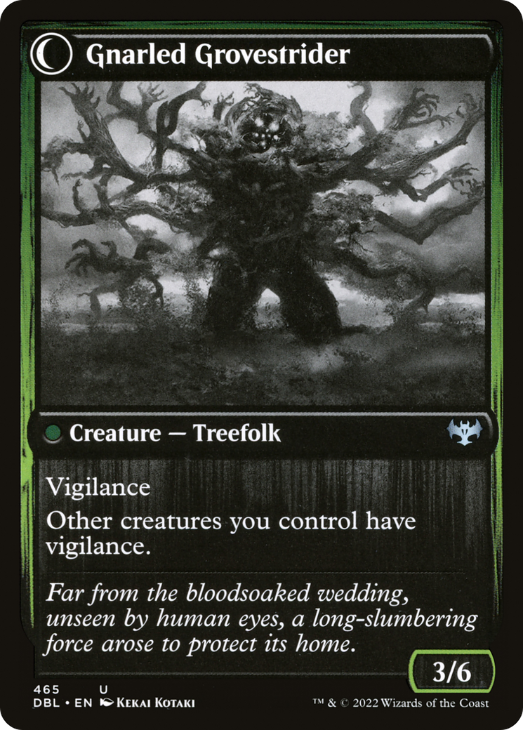 Dormant Grove (DBL-465)  Foil - Innistrad: Double Feature: (Double Faced Transform)