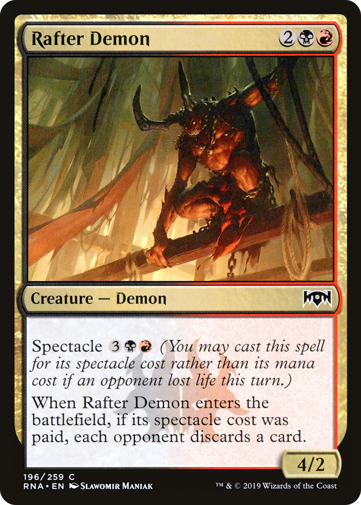 Rafter Demon (RNA-196)  - Ravnica Allegiance