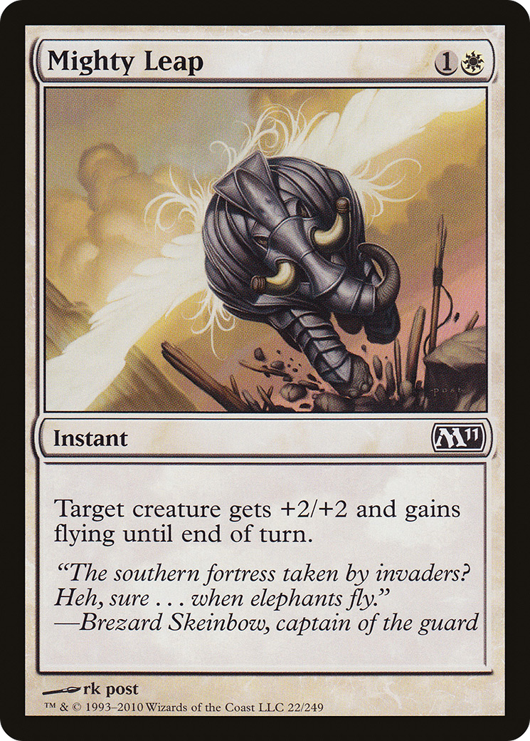Mighty Leap (M11-022)  Foil - Magic 2011