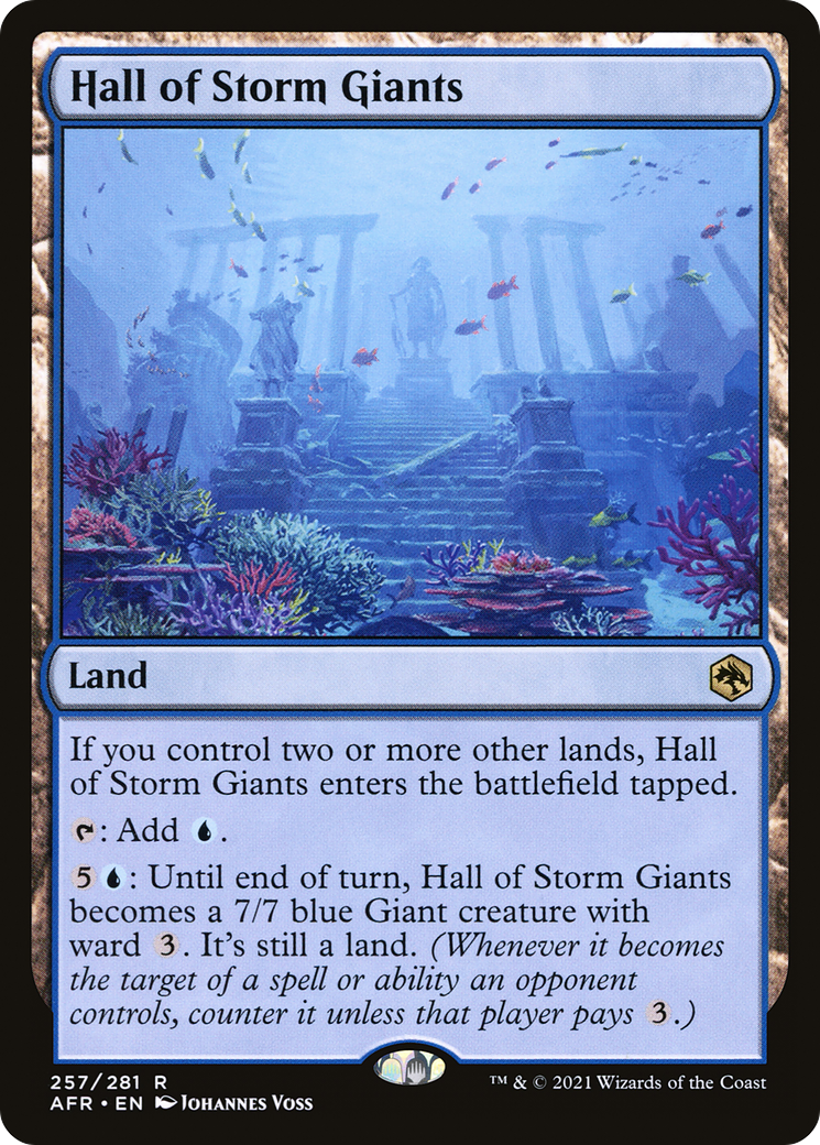 Hall of Storm Giants (AFR-257)  - Adventures in the Forgotten Realms