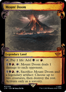 Mount Doom (Showcase Scrolls) (LTR-709)  Foil - The Lord of the Rings: Tales of Middle-earth: (Showcase)