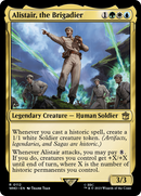 Alistair, the Brigadier (WHO-112) - Doctor Who Foil