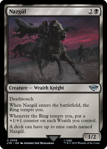 Nazgul (0338) (LTR-338)  Foil - The Lord of the Rings: Tales of Middle-earth