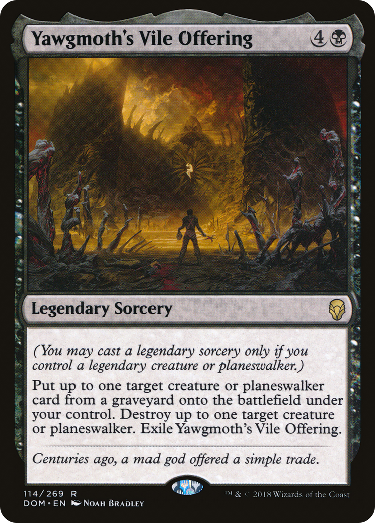Yawgmoth's Vile Offering (DOM-114)  Foil - Dominaria