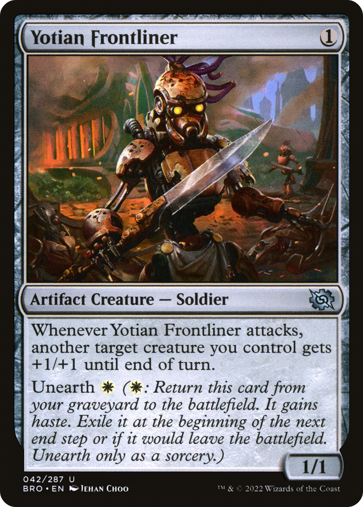 Yotian Frontliner (BRO-042)  Foil - The Brothers' War