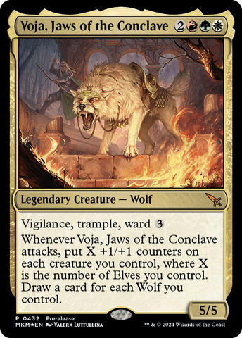 Voja, Jaws of the Conclave (PRE-432)  Foil - Murders at Karlov Manor
