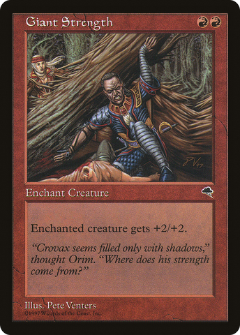 Giant Strength (TMP-178)  - Tempest