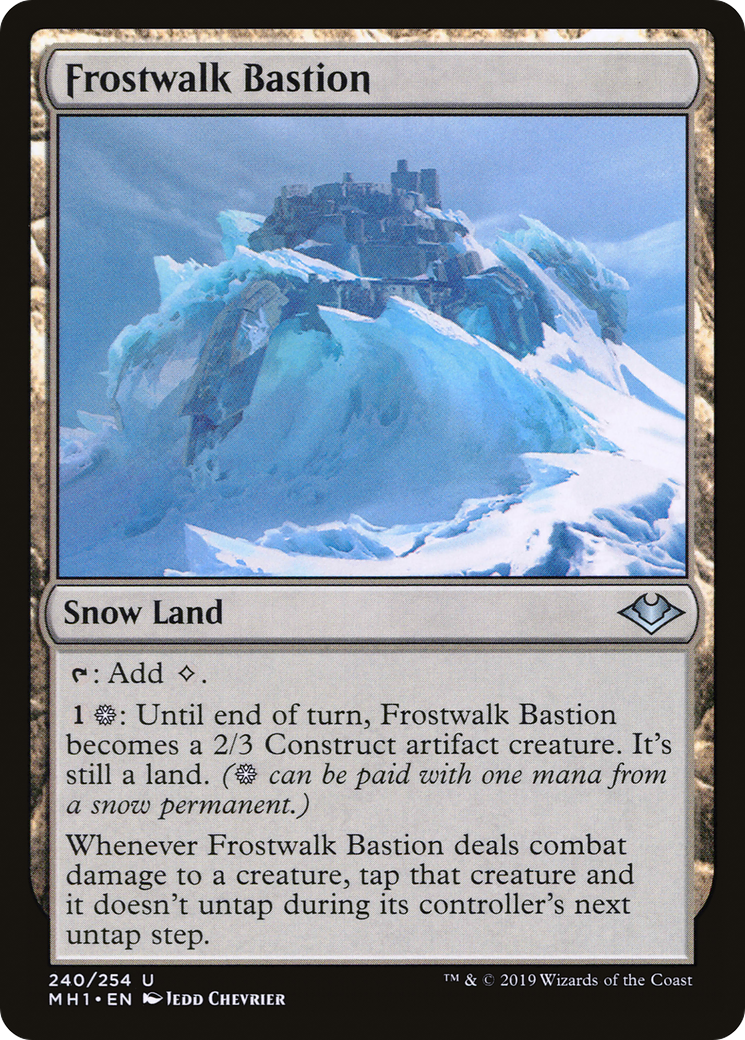 Frostwalk Bastion (MH1-240)  - Modern Horizons