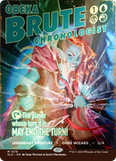Obeka, Brute Chronologist (Rainbow Foil) (SLD-1579★) - Secret Lair Drop (Borderless) Foil