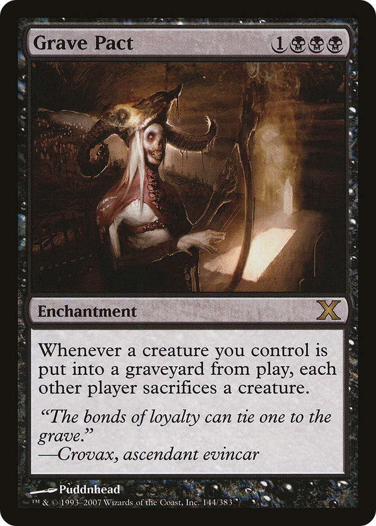 Grave Pact (10E-144)  - Tenth Edition