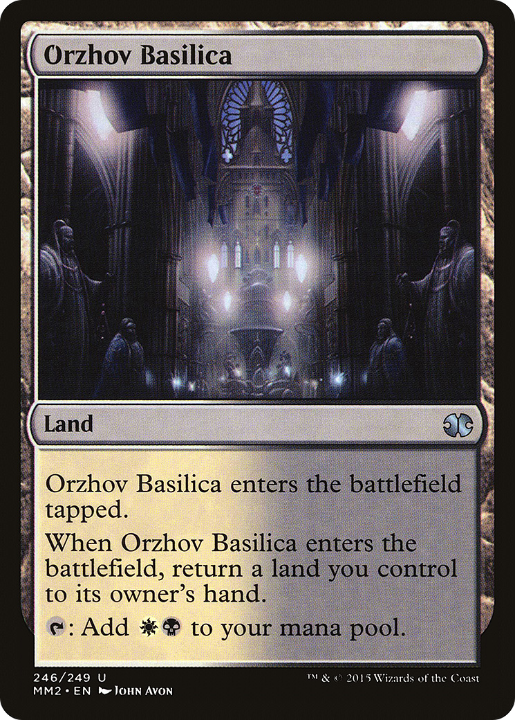 Orzhov Basilica (MM2-246)  Foil - Modern Masters 2015