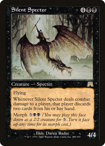 Silent Specter (ONS-169) - Onslaught Foil