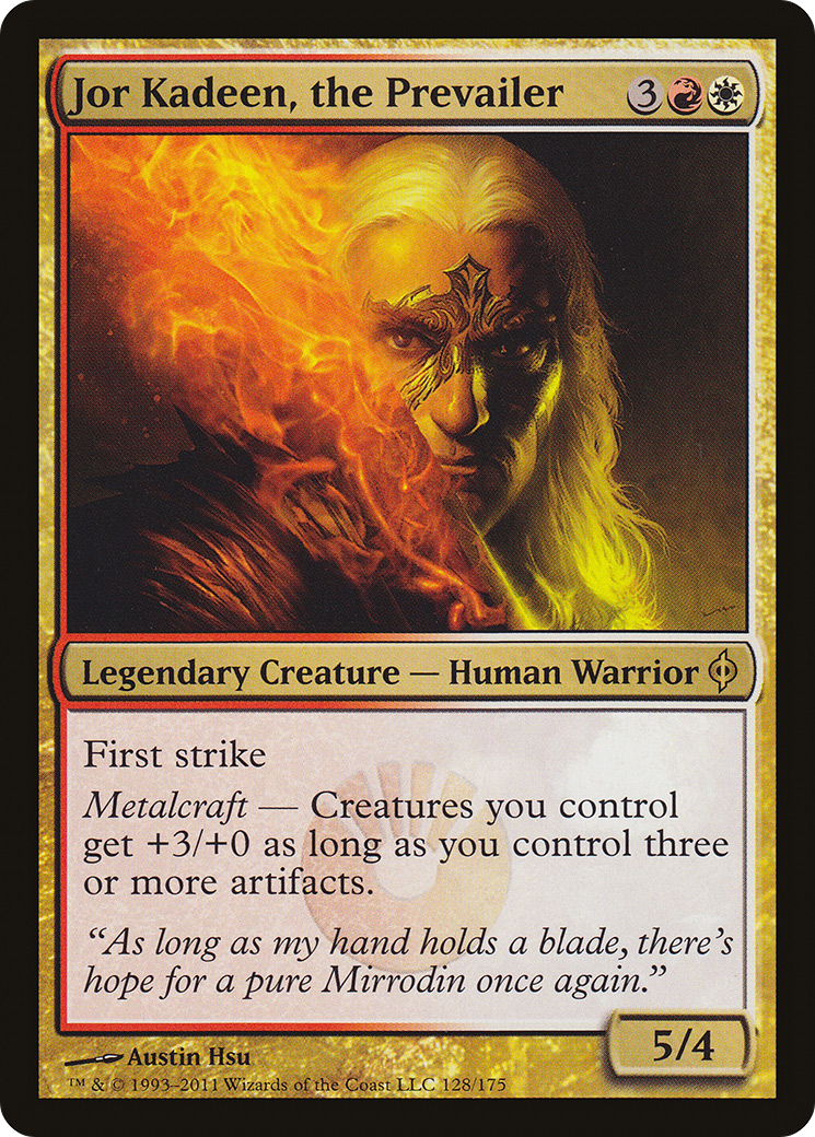 Jor Kadeen, the Prevailer (NPH-128)  Foil - New Phyrexia