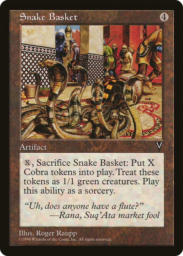 Snake Basket (VIS-)  - Visions