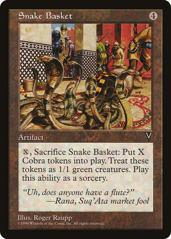 Snake Basket (VIS-)  - Visions