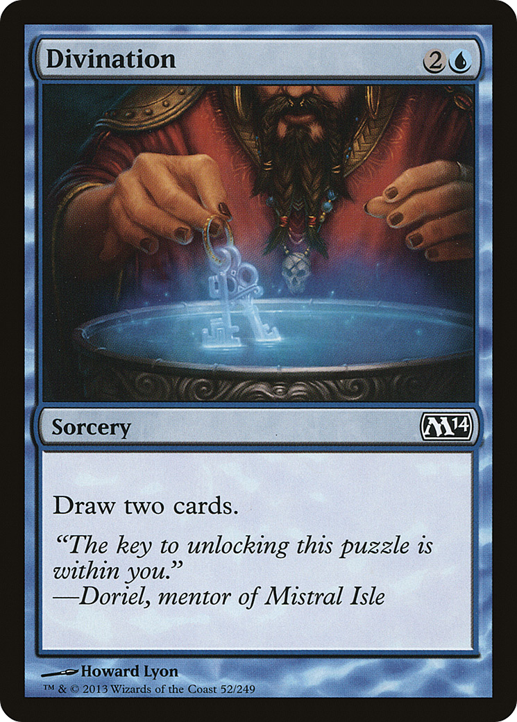 Divination (M14-052)  Foil - Magic 2014