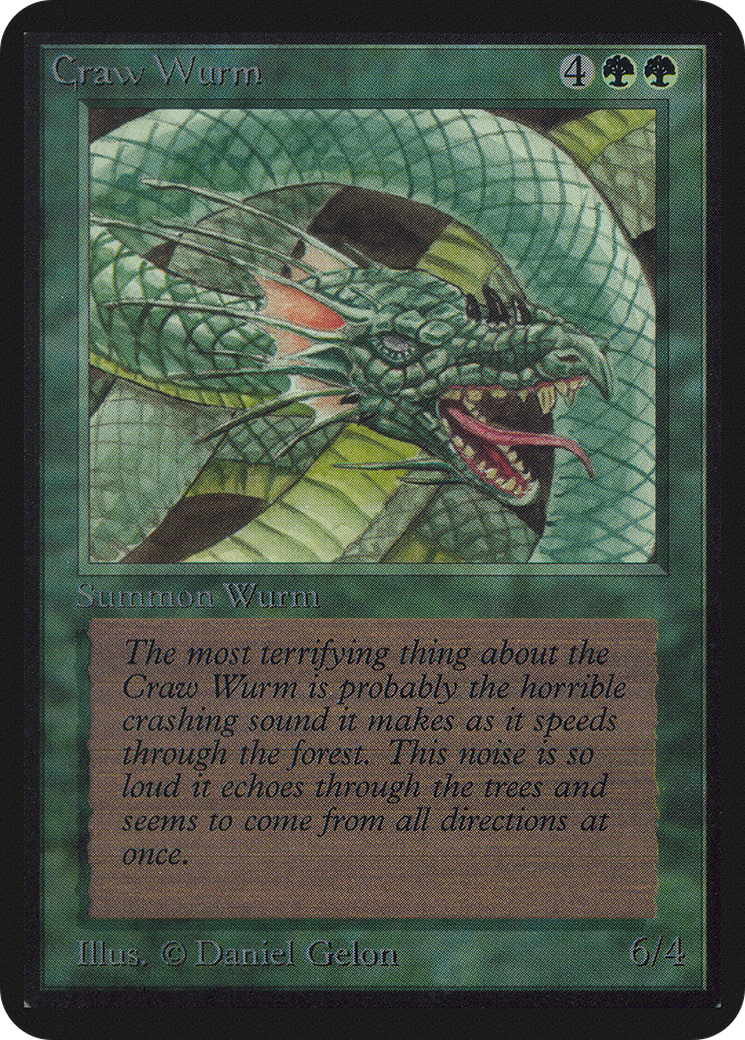 Craw Wurm (LEA-)  - Limited Edition Alpha