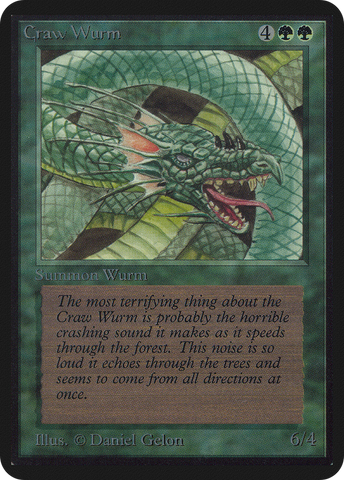 Craw Wurm (LEA-)  - Limited Edition Alpha