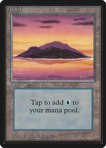 Island (A) (LEB-)  - Limited Edition Beta