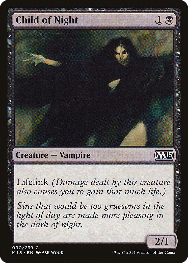 Child of Night (M15-090)  Foil - Magic 2015