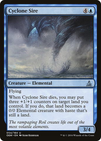 Cyclone Sire (OGW-054)  Foil - Oath of the Gatewatch