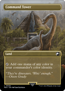 Command Tower (Borderless) (REX-026)  Foil - Jurassic World Collection