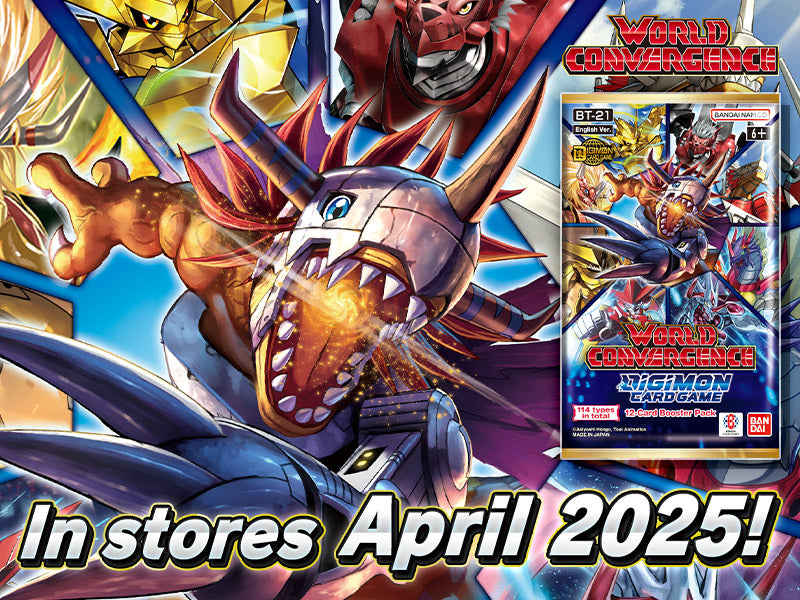 (Pre-Order) Digimon World Convergence Booster Box [BT-21], Release Date: April 25, 2025