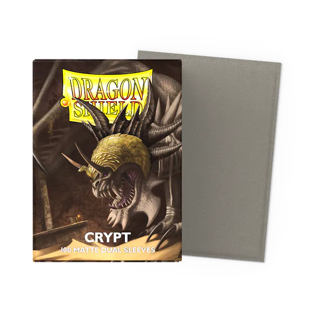 Dragon Shield Standard Size Sleeves Matte Duel - Crypt (100ct)