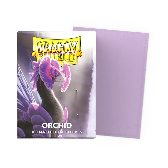 Dragon Shield Standard Size Sleeves Matte Duel - Orchid (100ct)
