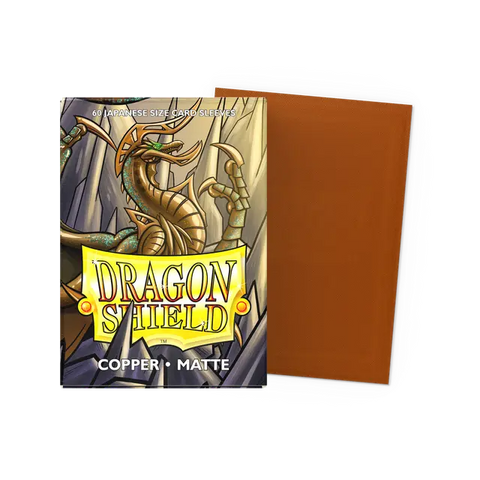 Dragon Shield Japanese Size Sleeves Matte Copper (60ct)