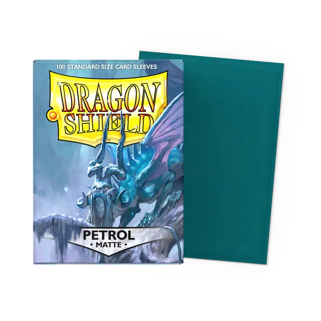 Dragon Shield Standard Size Sleeves Matte Petrol (100ct)