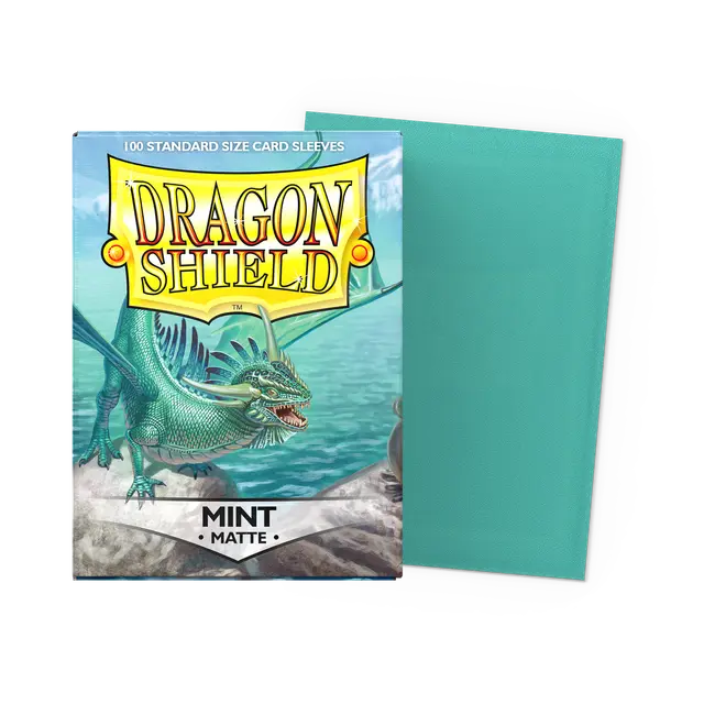 Dragon Shield Standard Size Sleeves Matte Mint (100ct)