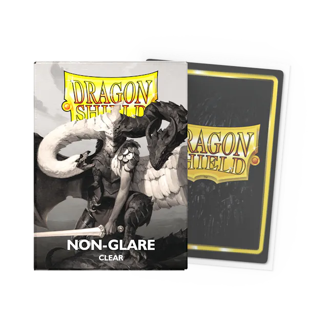 Dragon Shield Standard Size Sleeves Matte Clear Non-Glare (100ct)