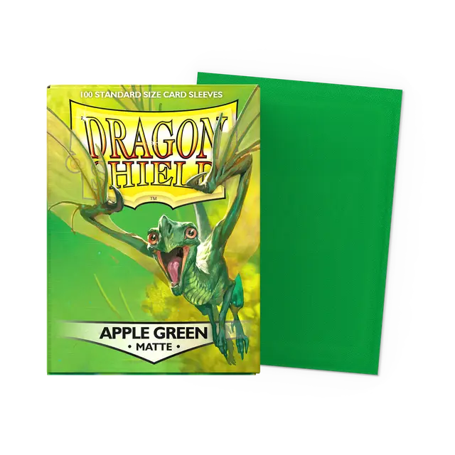 Dragon Shield Standard Size Sleeves Matte Apple Green (100ct)