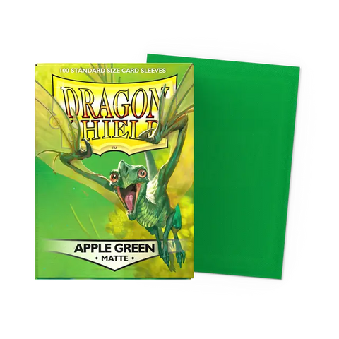 Dragon Shield Standard Size Sleeves Matte Apple Green (100ct)