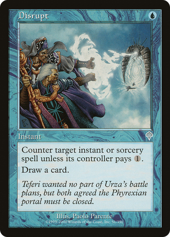 Disrupt (INV-051)  Foil - Invasion