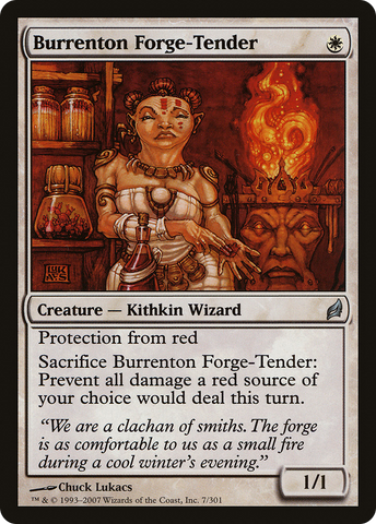 Burrenton Forge-Tender (LRW-007)  Foil - Lorwyn
