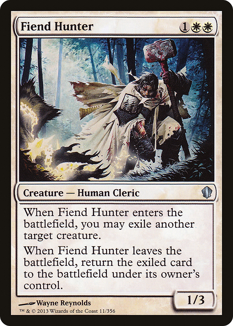 Fiend Hunter (C13-011)  - Commander 2013