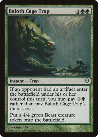 Baloth Cage Trap (ZEN-156)  - Zendikar