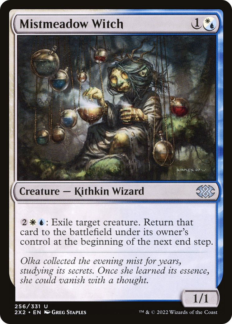 Mistmeadow Witch (2X2-256)  Foil - Double Masters 2022