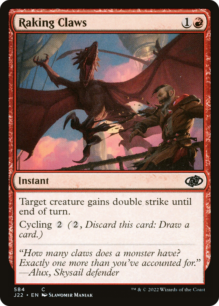 Raking Claws (J22-584)  - Jumpstart 2022