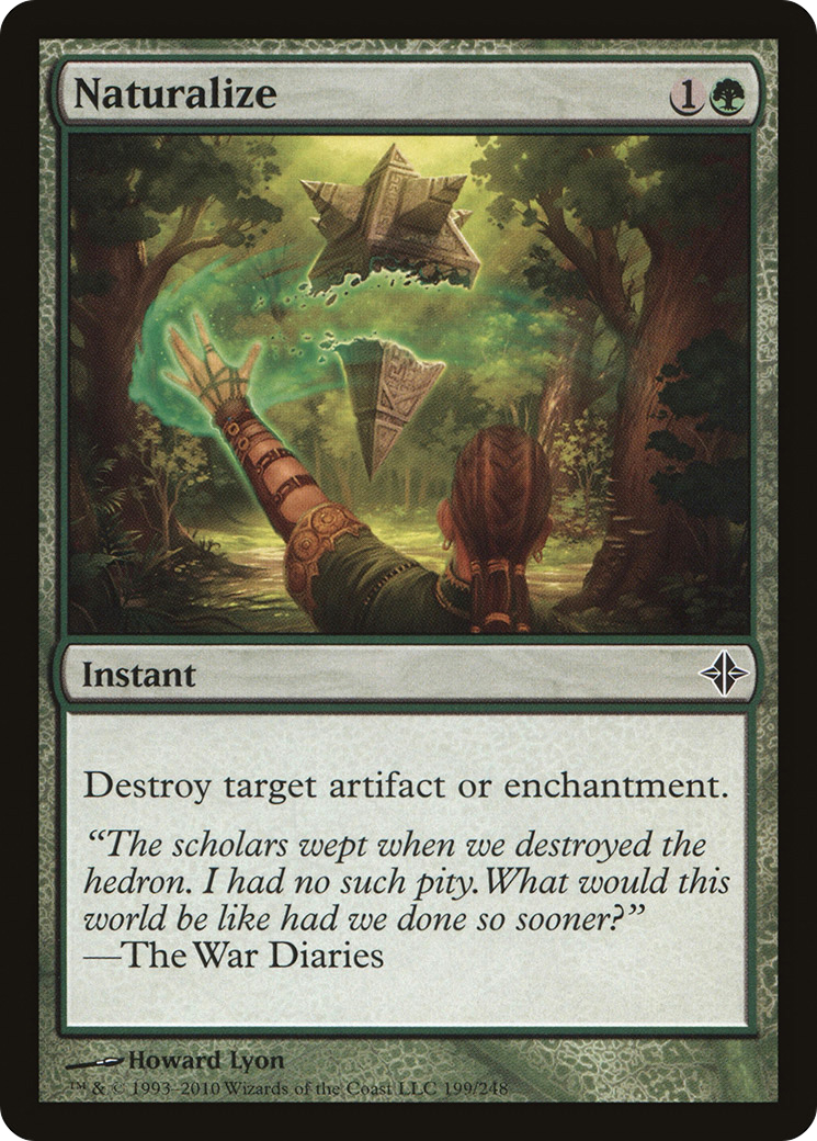 Naturalize (ROE-199)  Foil - Rise of the Eldrazi
