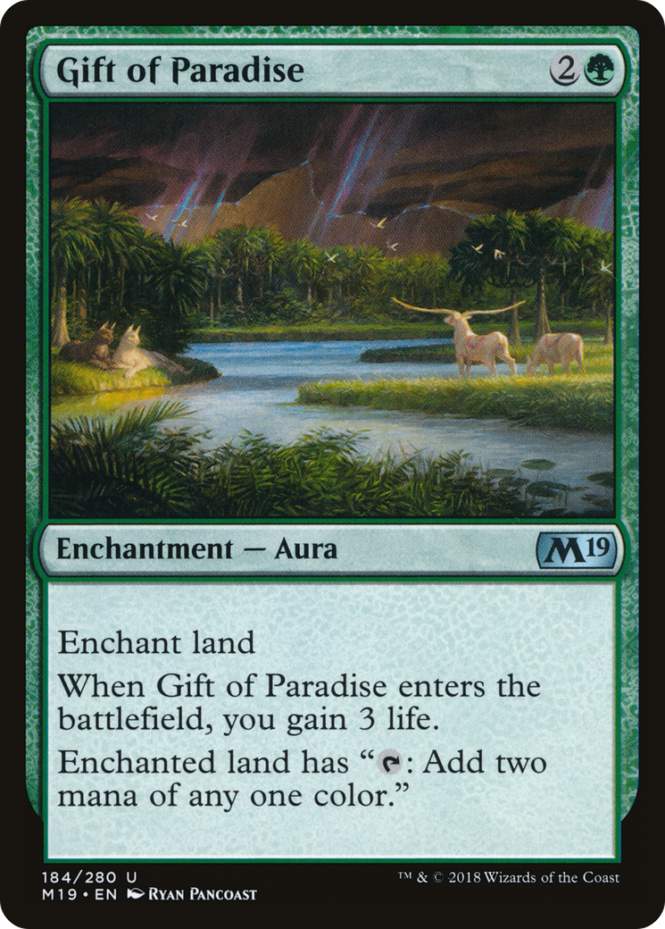 Gift of Paradise (M19-184)  Foil - Core Set 2019