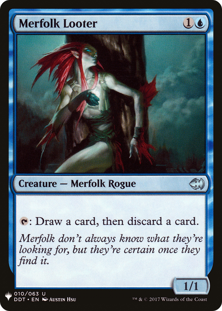 Merfolk Looter (LIST-DDT-10)  - The List