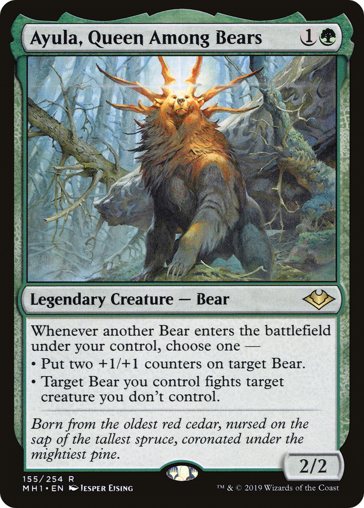 Ayula, Queen Among Bears (MH1-155)  - Modern Horizons