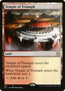 Temple of Triumph (C21-327)  - Commander 2021